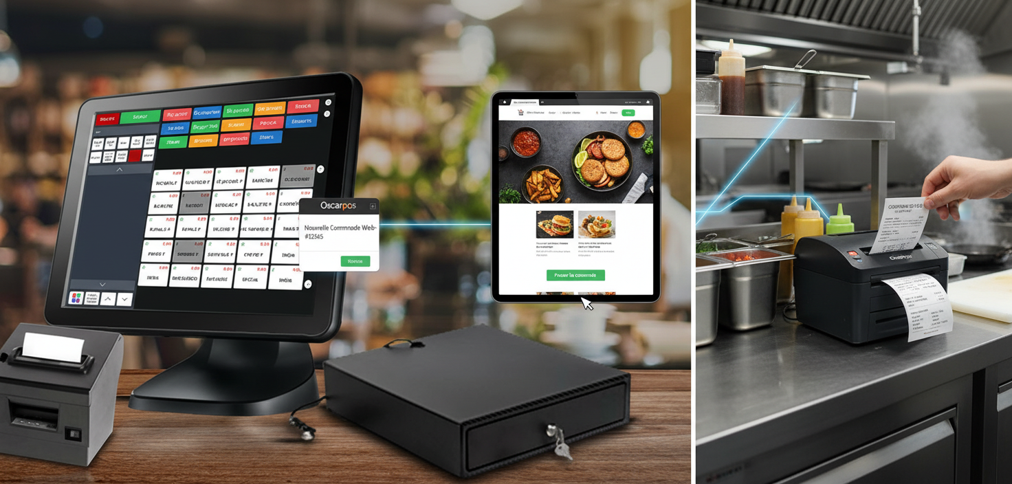 Connexion site web OscarPOS